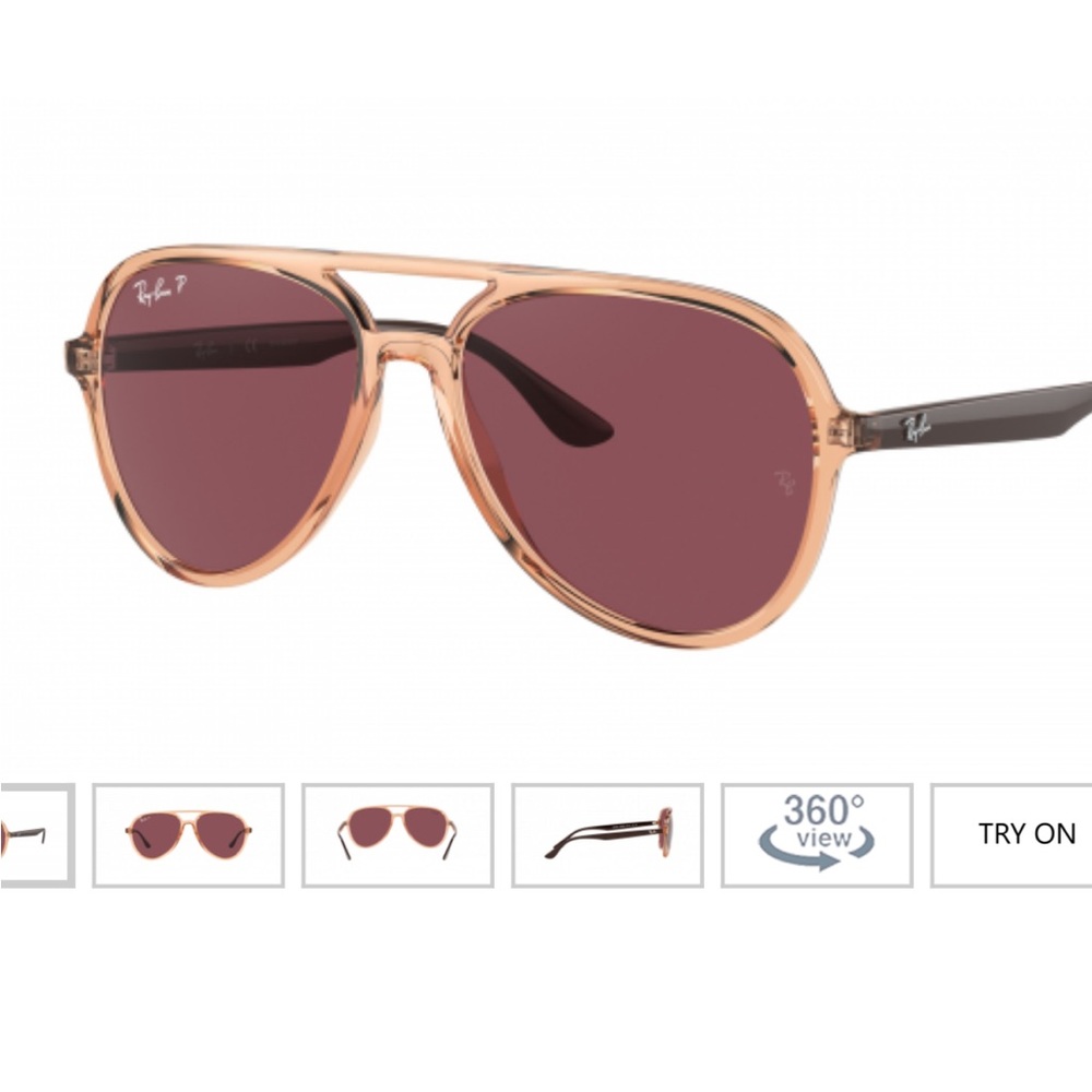 Ray ban polarized aviator sunglasses